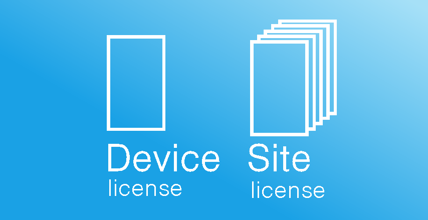 Jedna licence - Mnoho panelů