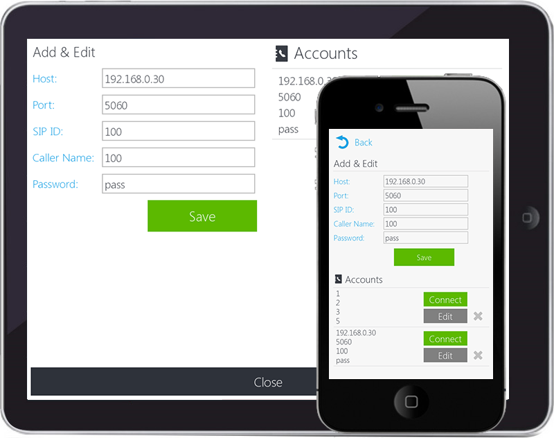 SIP Telephony in iRidium